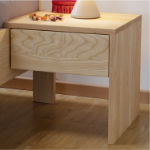 2 Nachttische mit je 1 Schublade