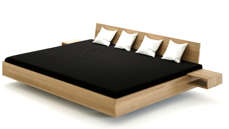 Dielenbett Eiche C-Tische