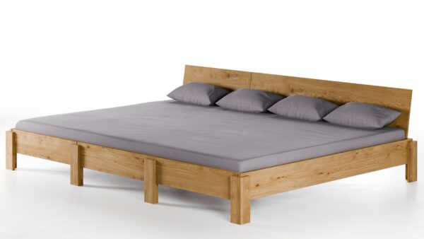 Erweiterbares Bettsystem Domino Wildeiche